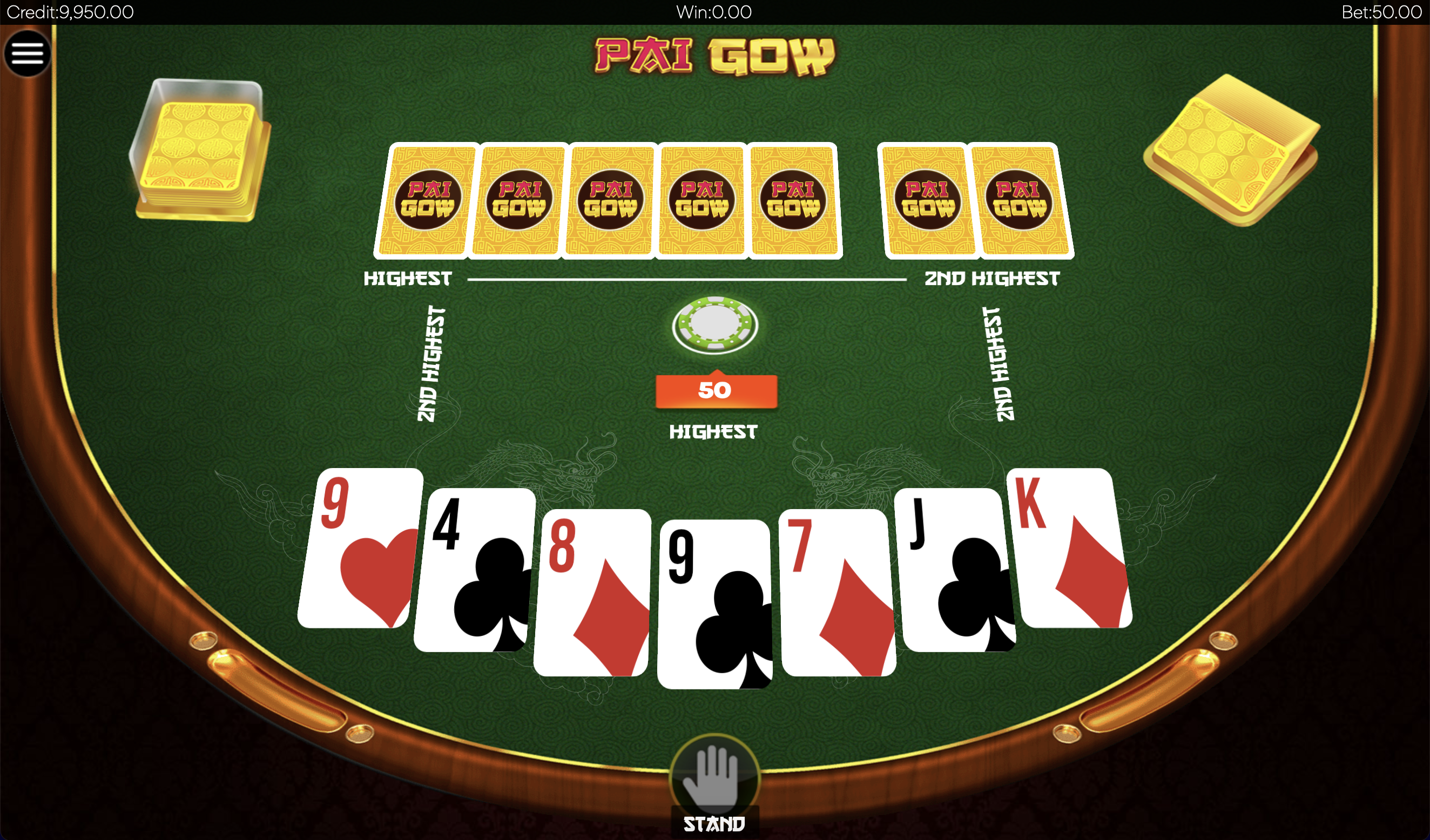 Photo gallery 4 for Pai Gow Poker game