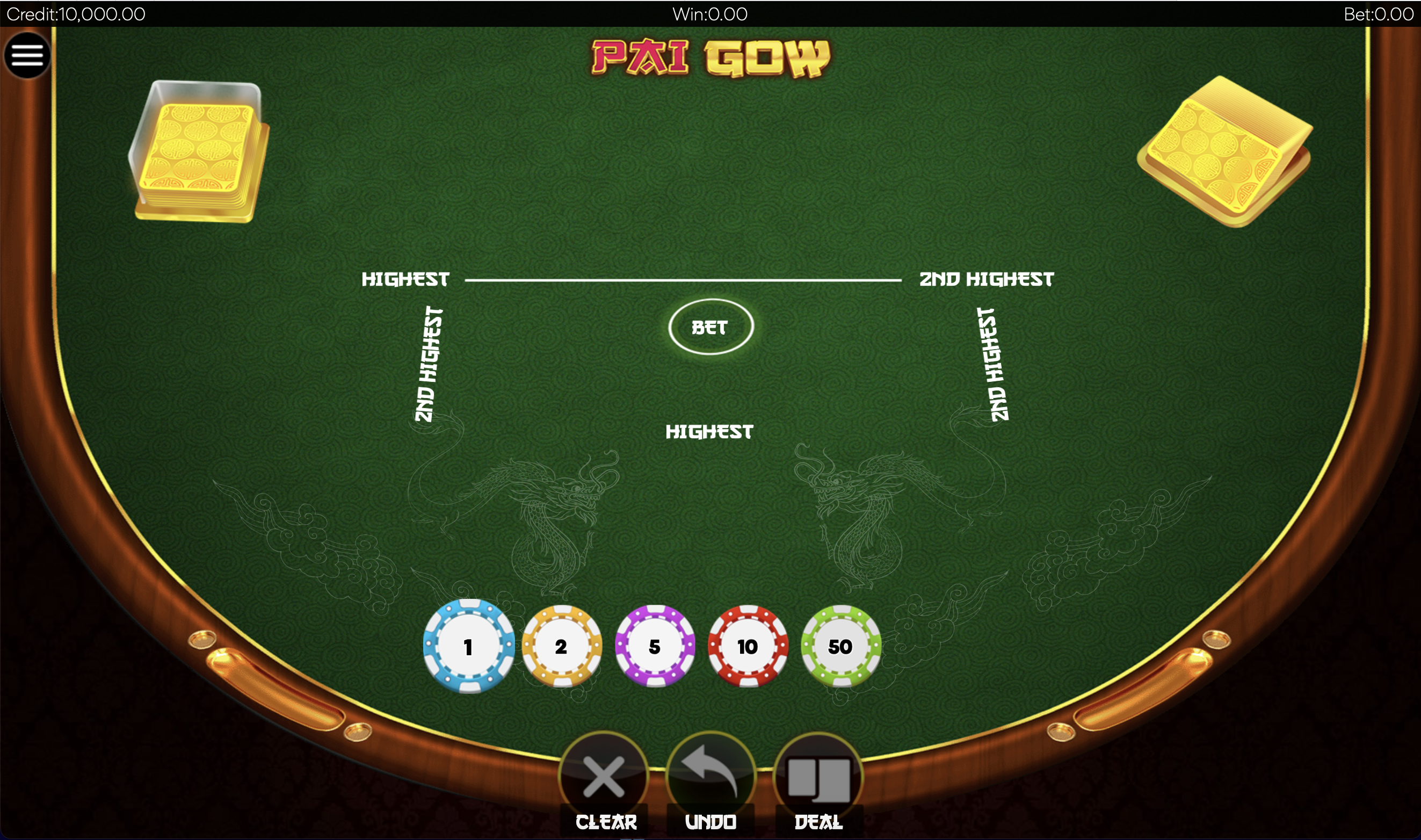 Photo gallery 3 for Pai Gow Poker game