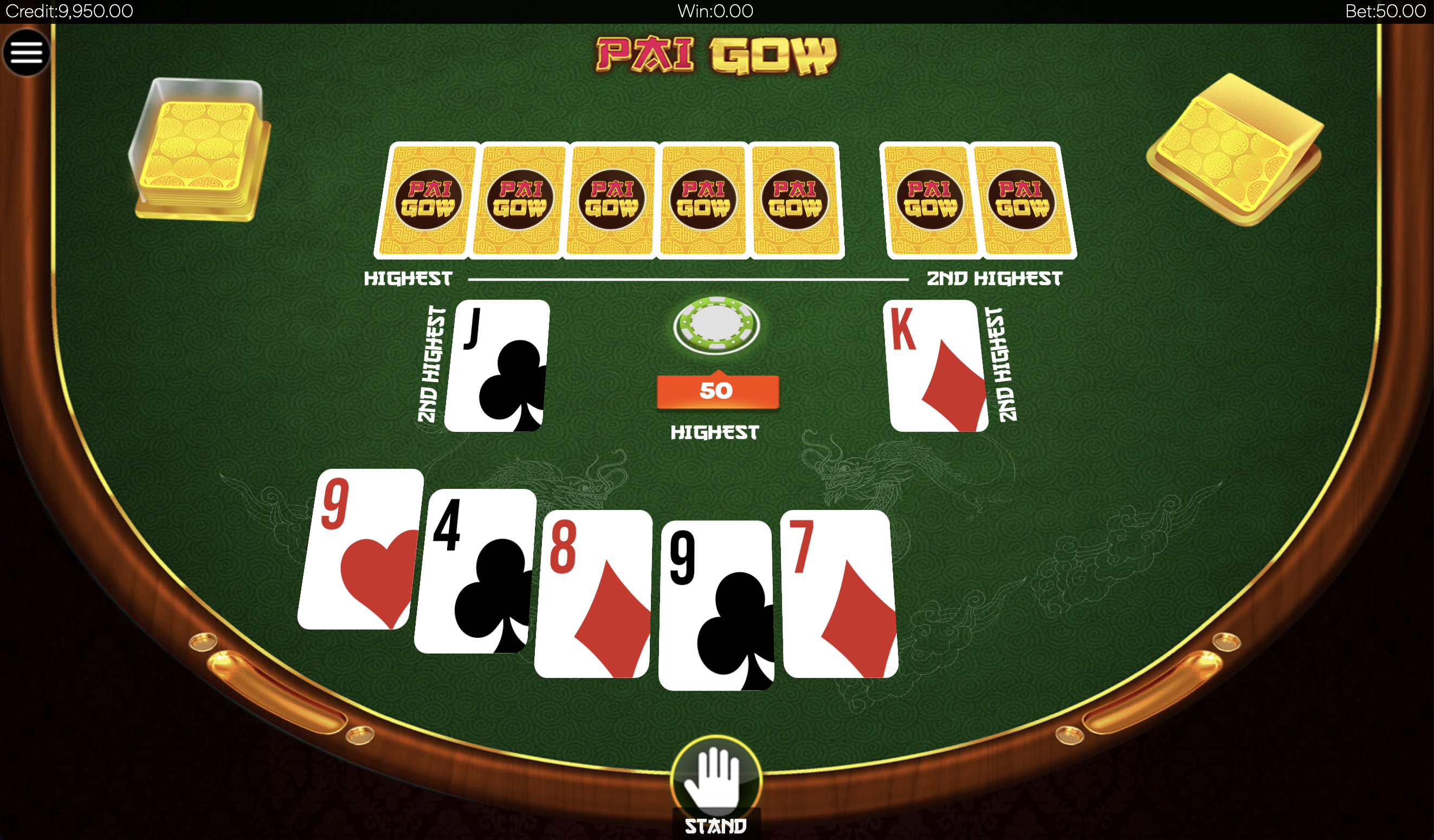 Photo gallery 2 for Pai Gow Poker game
