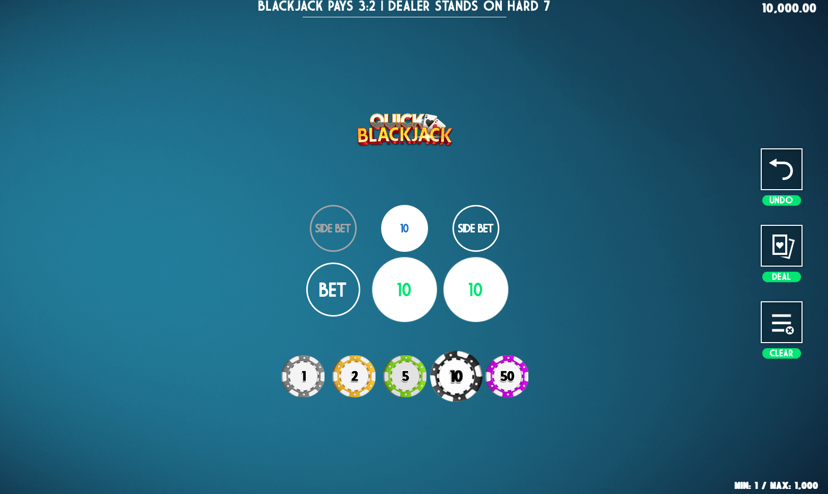 Photo gallery 2 for Quick Blackjack game